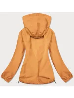 Letní dámská bunda v barvě kurkumy s podšívkou (HH036-10)