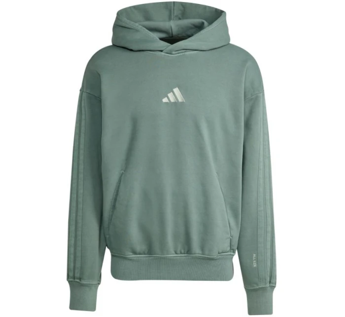 Pánská mikina adidas A SZN W FL HD green JL6538 pánské barvy Pánská mikina adidas A SZN W FL HD green JL6538 pánské barvy