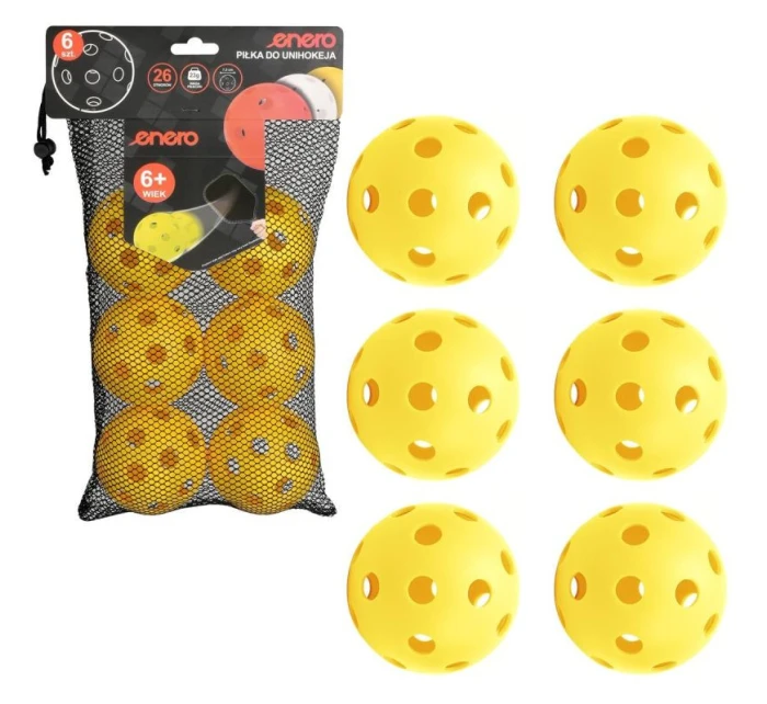 UNIHOC MATCH BALL YELLOW ENERO 6KS