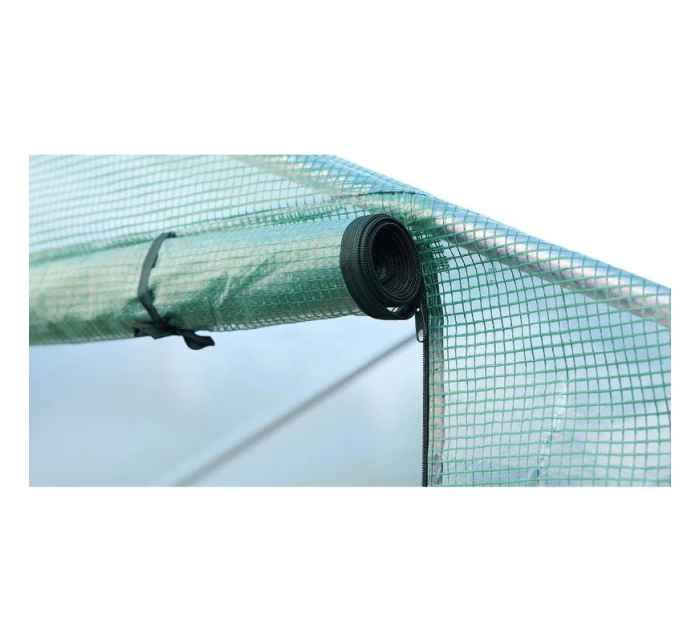 ZAHRADNÍ TUNEL 300x600x200 cm PE KONSTRUKCE ZELENÁ OCEL