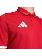 Pánské tričko adidas Entrada 26 Polo červené JZ6664 pánské Pánské tričko adidas Entrada 26 Polo červené JZ6664 pánské