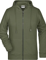 Daiber 8025 Dámská mikina s kapucí 02.8025 olive