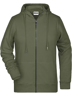Dámská mikina s kapucí 02. olive model 22408912 - Daiber