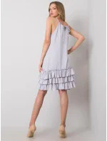Šaty CHA SK model 15509191 světle šedá - FPrice Šaty CHA SK model 15509191 světle šedá - FPrice
