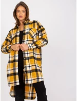 Dámská košile-EM-KS-003/07.35X-černá a žlutá Dámská košile-EM-KS-003/07.35X-černá a žlutá