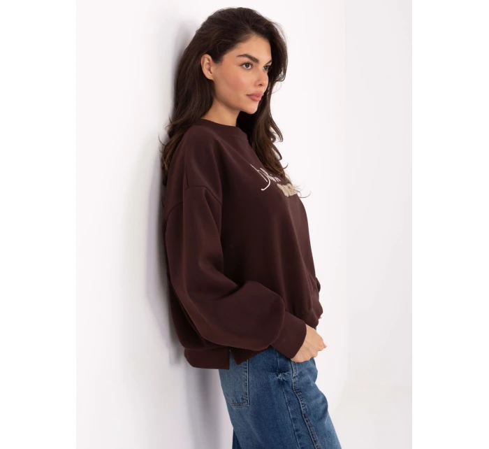 Bluza IT BL model 21365495 ciemny brązowy - FPrice