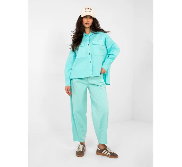 IT KS košile FL9968.48 tyrkysová