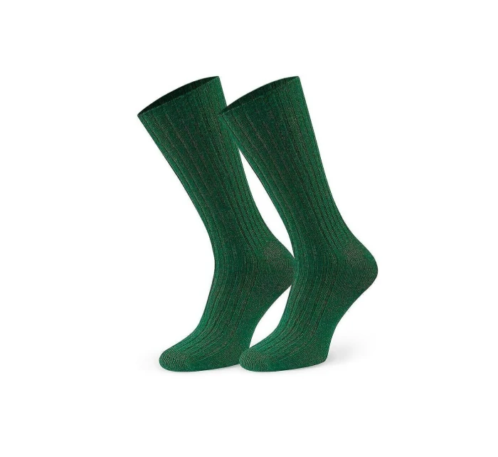 Ponožky Steven art.185 vlněné žebrované dámské 35-40