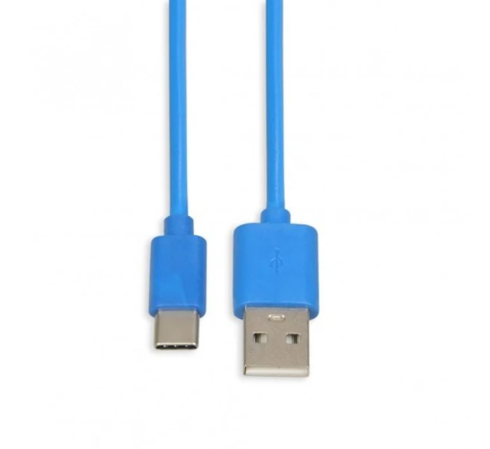Kabel IBOX IKUMTCB (USB 2.0 typ A - USB typ C ; 1m; barva modrá)