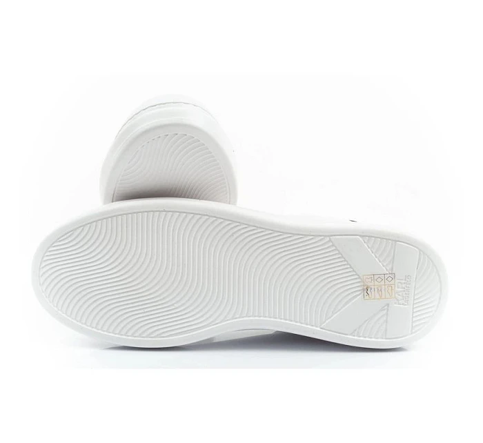 pánské tenisky model 22056000 z přírodní kůže bílé - Karl Lagerfeld