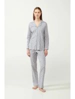 Pyžamo se zapínáním na knoflíky model 20516693 - Vamp
