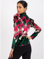 Halenka DHJ BZ 6533C 1.81P tmavě zelená