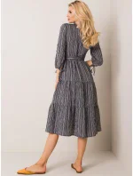 Šaty LK SK model 14830521 šedá černá - FPrice