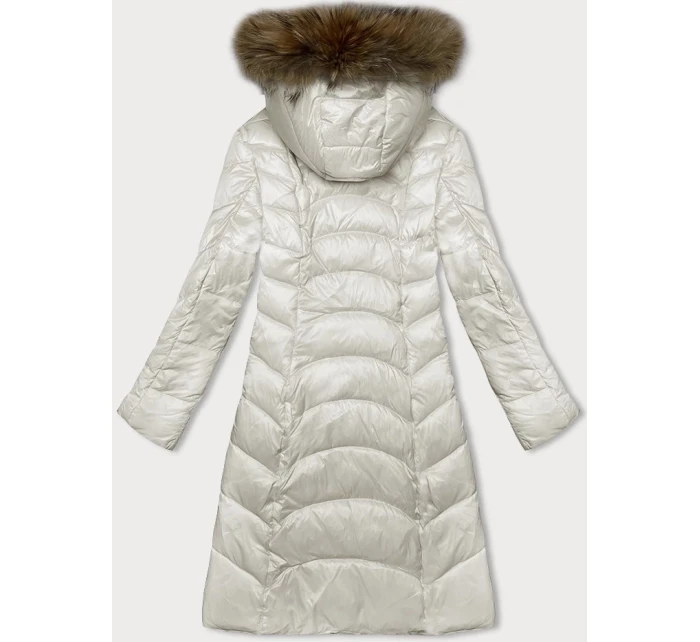 Dámská  bunda pro přechodné období  (LU-2201) ecru - Glakate