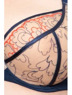 LAILA NAVY BLUE SOFT BRA