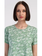 Dámská noční košile s krátkým rukávem model 20207793 - Vienetta Dámská noční košile s krátkým rukávem model 20207793 - Vienetta