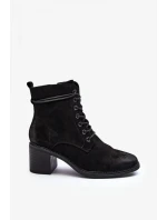 Boty na podpatku model 192122 Step in style Boty na podpatku model 192122 Step in style