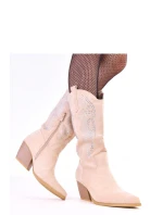 Kozačky na podpatku  model 218563 Solea