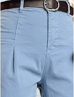 Dámské bavlněné chinos kalhoty CHINOSKA blue FashionStreet UY2559 Dámské bavlněné chinos kalhoty CHINOSKA blue FashionStreet UY2559