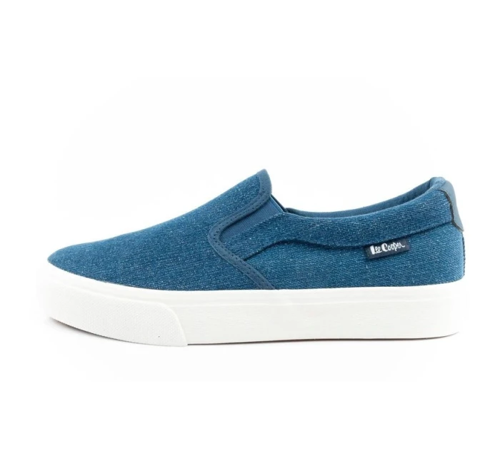 pánské tenisky módní pohodlné model 21368186 denim Slip on - Lee Cooper