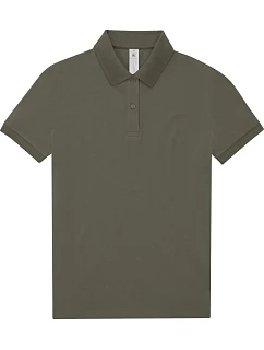 B&C My Polo 180 /women Dámské piqué polo 01.W461 camo green