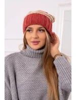 Dámská čepice Feba K330 červená Dámská čepice Feba K330 červená