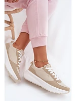 Dámské tenisky na platformě Béžové model 22074762 - GAP Dámské tenisky na platformě Béžové model 22074762 - GAP