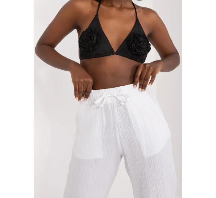 Spodnie model 20100886 biały - FPrice