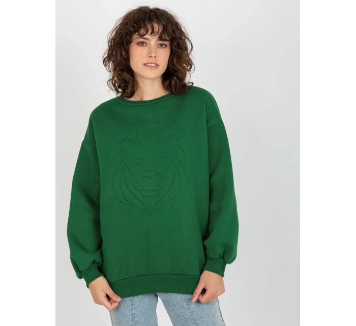 Mikina EM BL 617 4.41P tmavě zelená