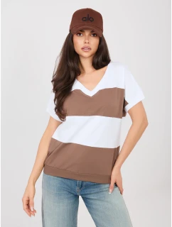 Halenka RV BZ A1214.89 bílo-hnědá