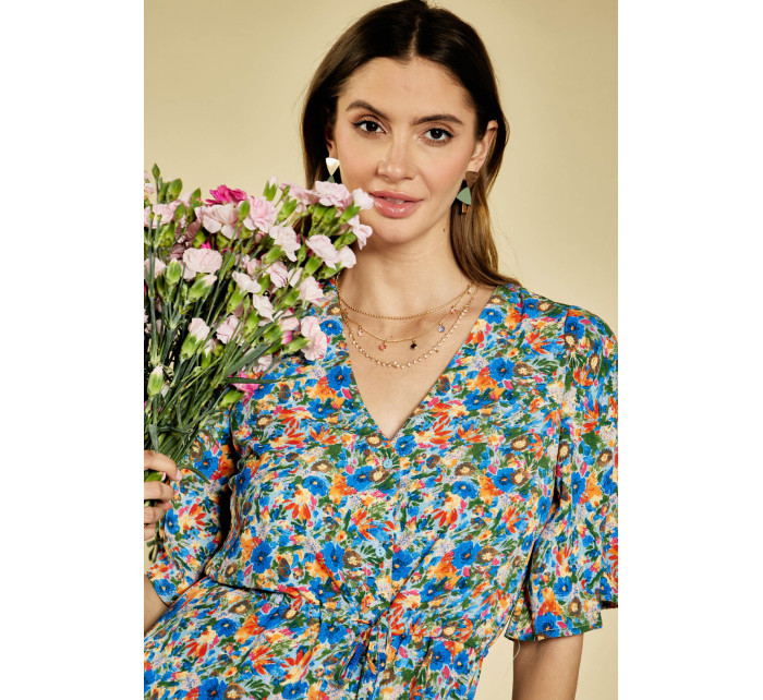 Monnari Šaty Mini šaty s květinami Vícebarevné