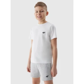 Chlapecké teplákové šortky 4F - světle šedé Chlapecké teplákové šortky 4F - světle šedé