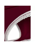 Dámské kalhotky BIKINI  UW0UW04813 VLP vínové - Tommy Hilfiger