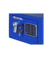 Yale Mini elektronický trezor modrý Základní trezor YSV mini modrý
