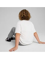 Dětské tričko ESS Small No.1 Logo Relaxed Tee bílé model 22068579 02 - Puma