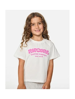 Koszulka  Surf Puff Relaxed Tee biała dětské model 22245890 - Rip Curl