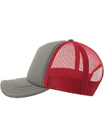 Atlantis Headwear Rapper-S 5 panelová Trucker kšiltovka 33.0262 dark grey/burgundy Atlantis Headwear Rapper-S 5 panelová Trucker kšiltovka 33.0262 dark grey/burgundy