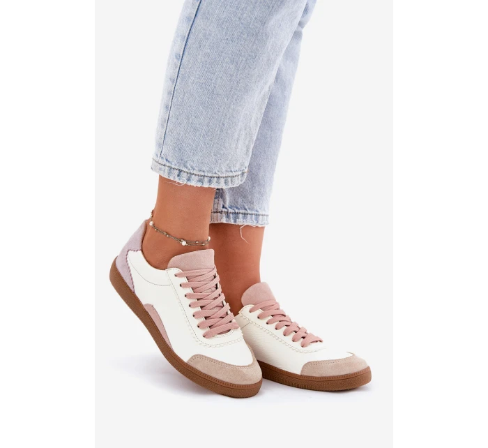 Dámské Kožené Tenisky Zazoo N1220 Bílé