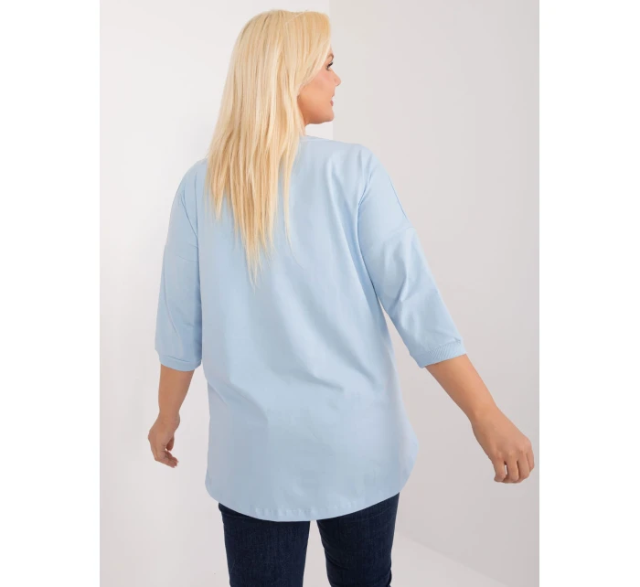 Halenka RV BZ 9449.76 světle modrá