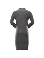 Dlouhý dámský svetr nax NAX HOXA smoked pearl Dlouhý dámský svetr nax NAX HOXA smoked pearl