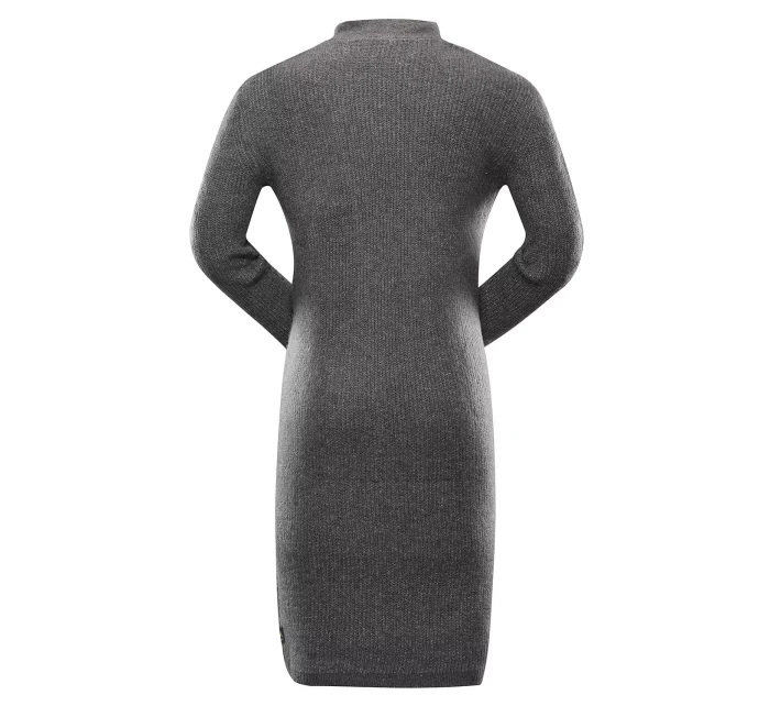 Dlouhý dámský svetr nax NAX HOXA smoked pearl Dlouhý dámský svetr nax NAX HOXA smoked pearl