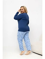 Pohodlná pyžama pro plnoštíhlé model 226132 Forever Pink