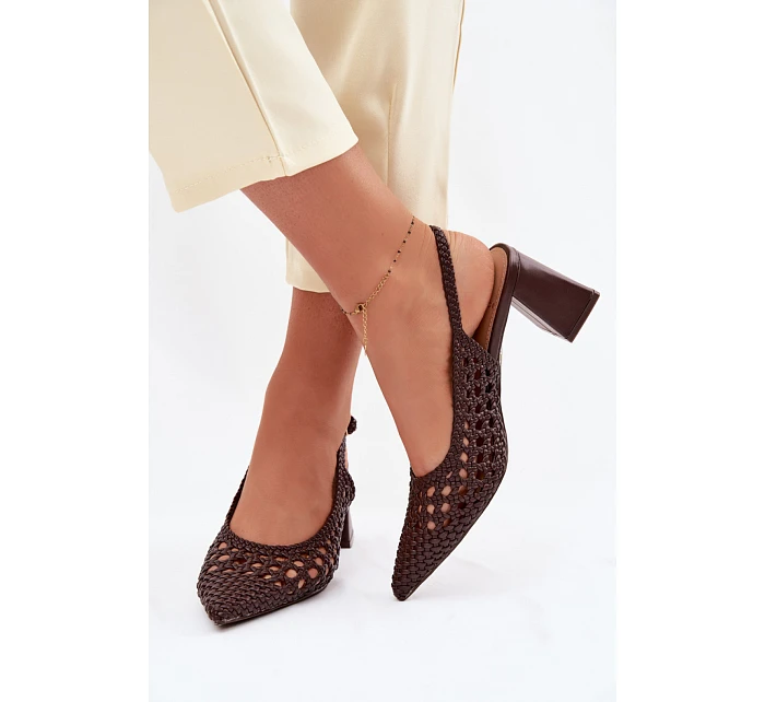 Sandály na podpatku  model 226505 Step in style