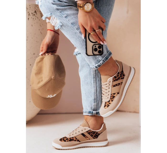 Dámské sportovní tenisky RAVIOS s leopardím vzorem FashionStreet ZY0827