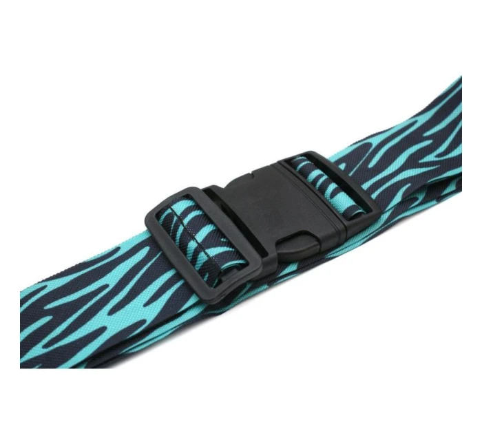 180x5CM PROWORLD ZEBRA MODRÝ UNIVERZÁLNÍ PÁS BEZPEČNOSTNÍHO KABELU