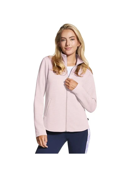 Skechers The Hoodless Hoodie GoWalk Shine Jacket JA78-WSPR Fialová S Skechers The Hoodless Hoodie GoWalk Shine Jacket JA78-WSPR Fialová S