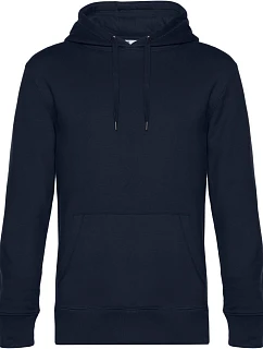 B&C KING Hooded_° Pánská mikina s kapucí 01.U02K navy blue