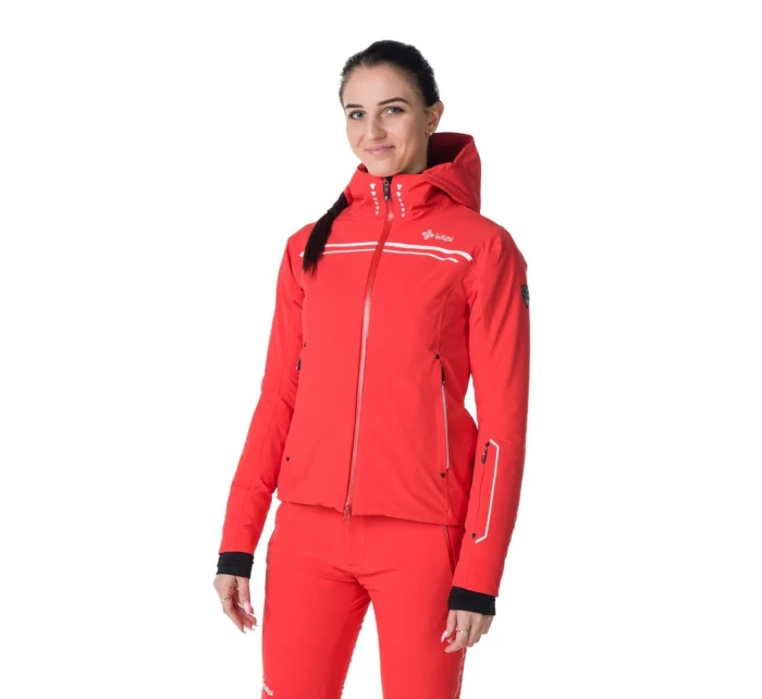 Dámská lyžařská bunda CORTINI-W Červená - Kilpi Dámská lyžařská bunda CORTINI-W Červená - Kilpi