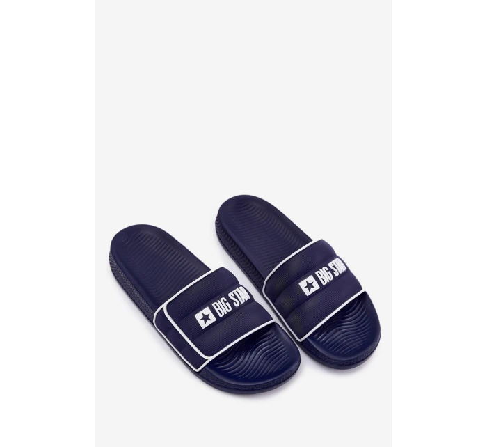 Pánské Pantofle Big Star RR174A045 Námořnické modré