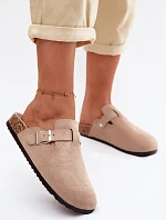 Dámské chodáky s přezkou béžové Lacey